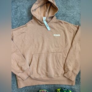 PINK Victoria's Secret Tan Hoodie